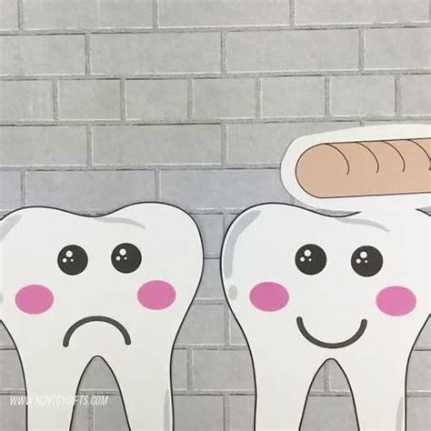 Happy Tooth Sad Tooth Healthy Food Sorting Activity Dental Health Teeth