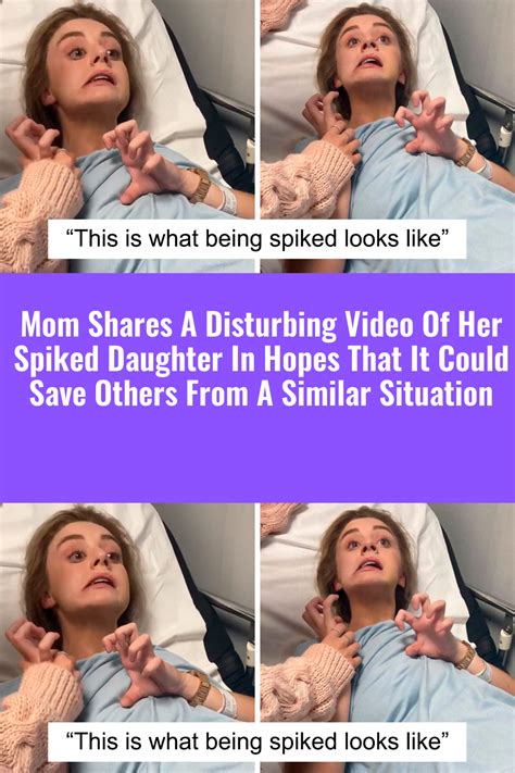 Mom Shares A Disturbing Video Of Her Spiked Daughter In Hopes That It