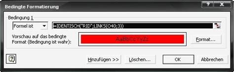 Hier finden sie die definition sowie weiterführende informationen zur berechnung. Excel: Bedingte Formatierung mit LINKS - pctipp.ch