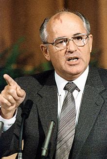 The eighth and last leader of the soviet union, he was the general. Mikhaïl Gorbatchev — Wikipédia