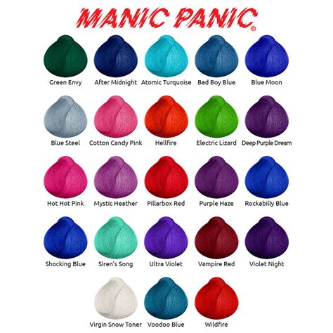 Manic Panic Amplified Semi Permanent Hair Dye 118ml Cream
