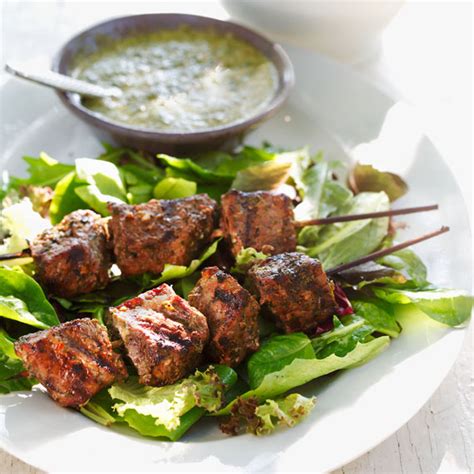 Grilled Chimichurri Beef Kebabs Eat Well