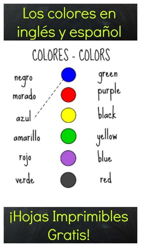 Practica Los Colores Con Estas Hojas Para Colorear Ladydeelg