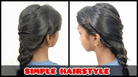 How To Do Daily Hairstyle Tamil Simple Daily Hairstyle Laxmi Bridal Makeover Youtube