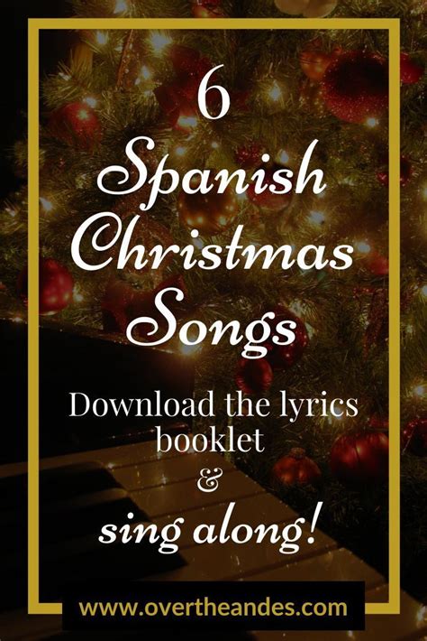 Friday CanciÃ N Christmas Songs Over The Andes Spanish Songs