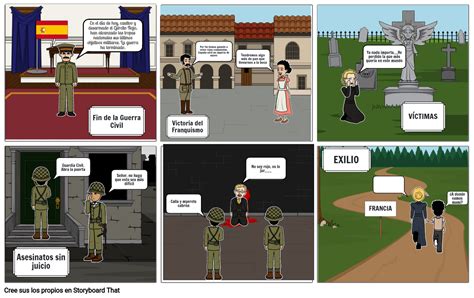 Guerra Civil Storyboard By