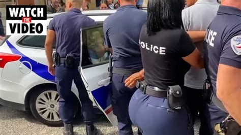 French Policewoman With Kim Kardashian Butt Goes Viral Video News
