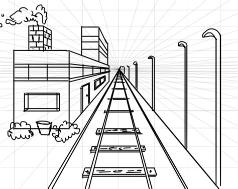 How To Draw One Point Perspective Make A Mark Studios