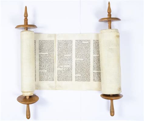 Torah Scroll From The Synagogue In Archshofen That Siegfried
