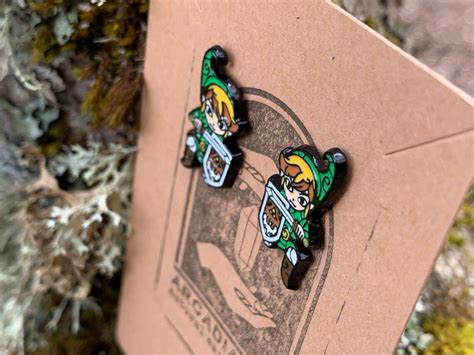 Legend Of Zelda Link Stud Earrings Video Games Etsyde