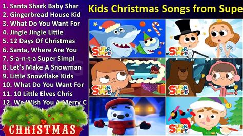 Kids Christmas Songs From Super Simple ~ Greatest Christmas Songs