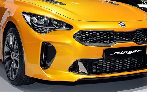 Official Sunset Yellow Kia Stinger Pictures Thread