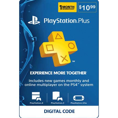 PlayStation Plus 1 Month Membership PSN Instant Delivery USA - PlayStation Plus Gift Cards ...