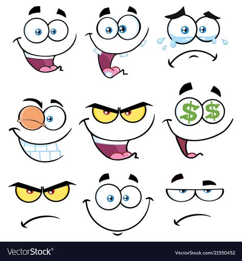 Cartoon Faces Expressions Funny Cartoon Faces Cartoon Expression