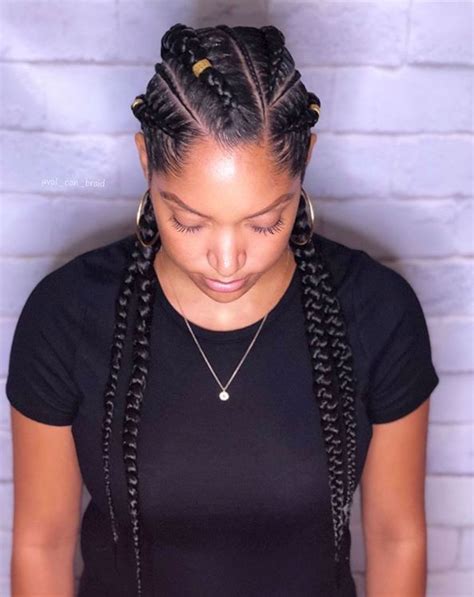 Goddess Braids Hairstyle Thick Hair Styles Natural Hair Styles Braided Updo Braided