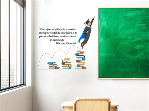 Sticker Motivaţional Educaţie Folina Pentru Copii Multicolor Planșă