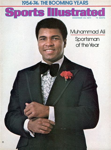 Muhammad Ali 1974 Sportsman Of The Year Sports Illustrated Cover