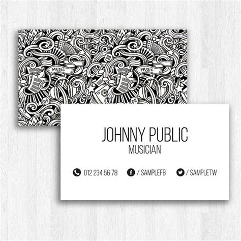 You found 169 musician business card graphics, designs & templates from $3. Musician business card template Visiting card for by ...