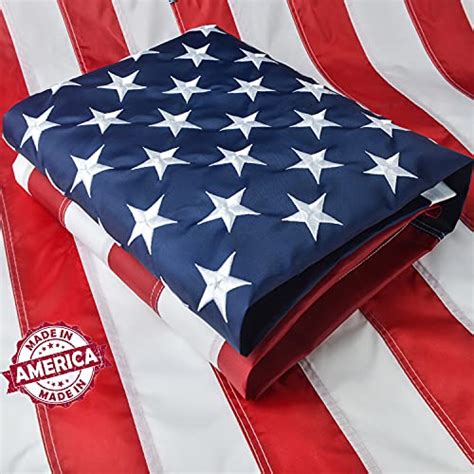 3x5 American Flag Outdoor Heavy Duty 100 Made In Usa Us Flag 3x5 Ft