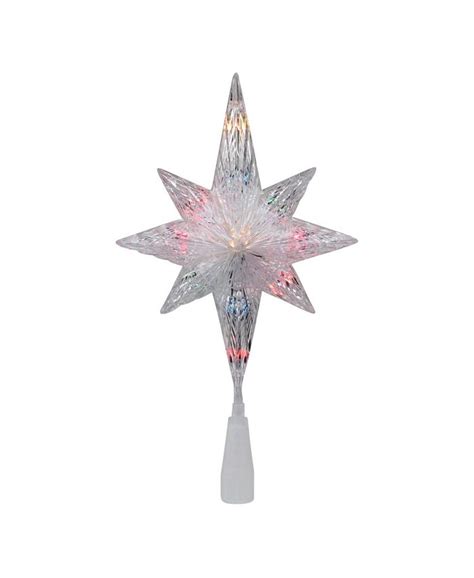 Northlight Lighted Clear Crystal Star Of Bethlehem Christmas Tree