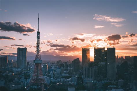 Tokyo Sunset Wallpapers Top Free Tokyo Sunset Backgrounds