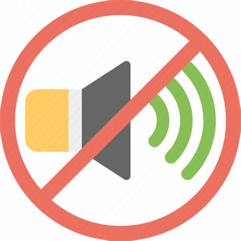 Not Sound Quite Sign Silent Mode Sound Off Sound Restriction Icon