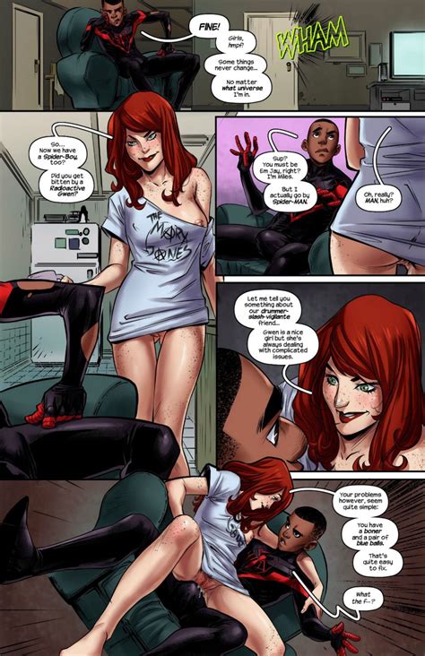 Spider Gwen Weaving Fluids Part 2 Spider Man XXX Toons Porn