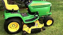 John Deere GT 235 Hydrostatic 54" riding lawn mower tractor | For Sale | Online Auction