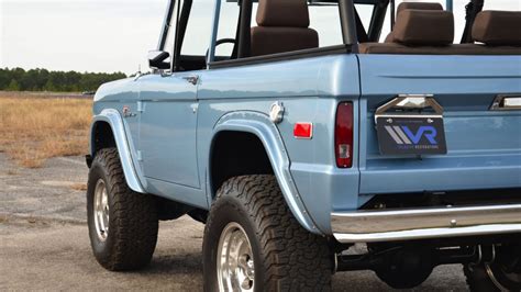 Velocity Restorations Fleet Of Ford Bronco Restomods Impresses Ford