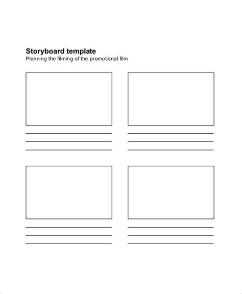 20 Storyboard Templates Free And Premium Templates