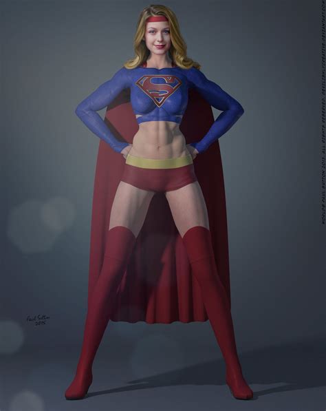 Melissa Benoist Supergirl Tv Series Alt Suit By Devilishlycreative
