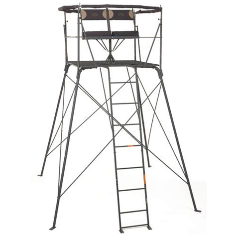 Game Winner 2 Person Quad Rotating Treestand Academy