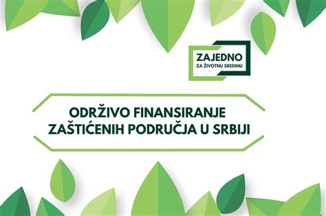 Konferencija Održivo Finansiranje Zaštićenih Područja U Srbiji Za