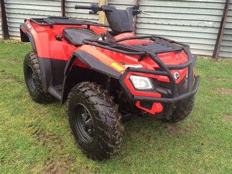 2013 Can Am 400 Outlander Road Registered Quad Bike Atv Farm Quad