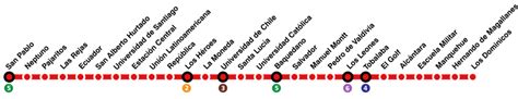 Metro De Santiago / Metro De Santiago Jueves 14 Estaciones Operativas Y Horarios As Chile / Da ...
