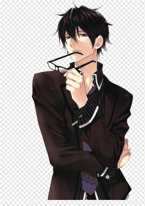 Black Hair Anime Boy Smoking
