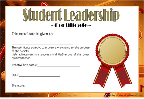 Pin On Student Leadership Certificates Intended For New Student