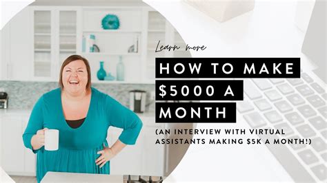 Make 5k Per Month As A Virtual Assistant Hour Long Interview Youtube