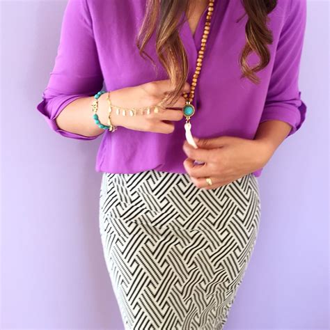 The Perfect Spring Outfit Love The Lavender Black And White Perfect Spring Outfit Spring