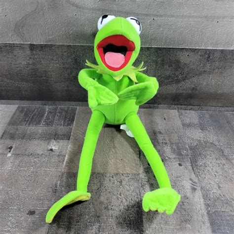 Kermit The Frog Plush Muppets Jim Hensons 14 Posable Stuffed Toy