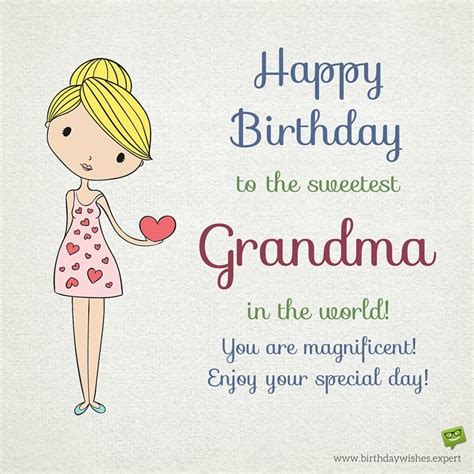 Easily create a hilarious romp through life moments with an old friend or a sweetly romantic card for your significant other. Happy Birthday, Grandma! | Warm Wishes for your Grandmother