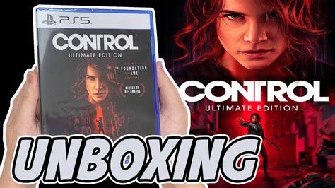 Control Ultimate Edition Ps5 Unboxing Youtube