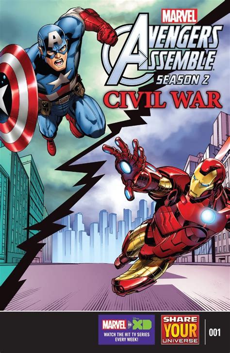 Marvel Universe Avengers Assemble Civil War 2016 1 Comics By