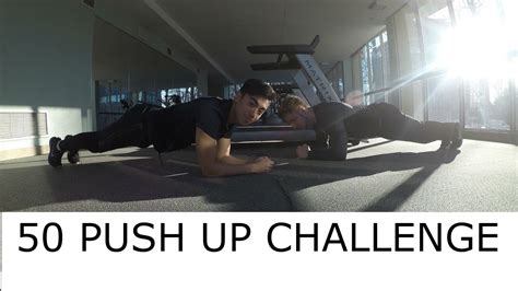 50 Push Ups In 1 Minute Challenge Youtube