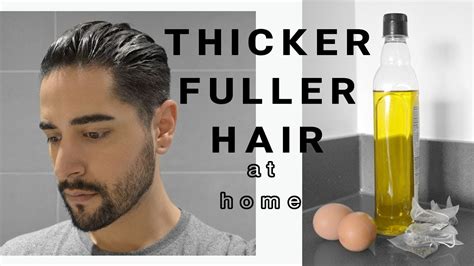 The possible reason may be that eggs contain protein which can make your hair thicker and stronger. HOW TO STOP HAIR FALL And Get Thicker Hair - Home Remedies ...