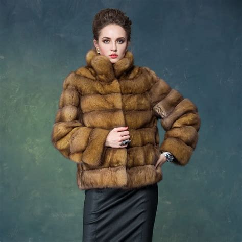 lolo fur imports of russian sable fur luxury fur coat quality gold mink coat pl015 fur and faux