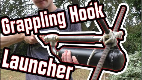 Diy Grappling Hook Launcher Youtube