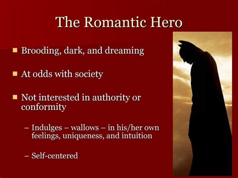 Intro To Romanticism And The Romantic Hero