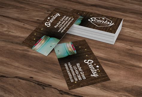 Custom business cards ship free when you order with vistaprint. Scentsy Business Cards - Independent Consultant Cards - Chasing Fireflies on Storenvy