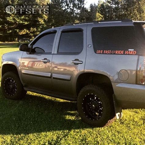 2008 Gmc Yukon With 18x9 12 Fuel Krank And 27565r18 General Grabber